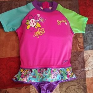 Girl's Speedo floatsuit
